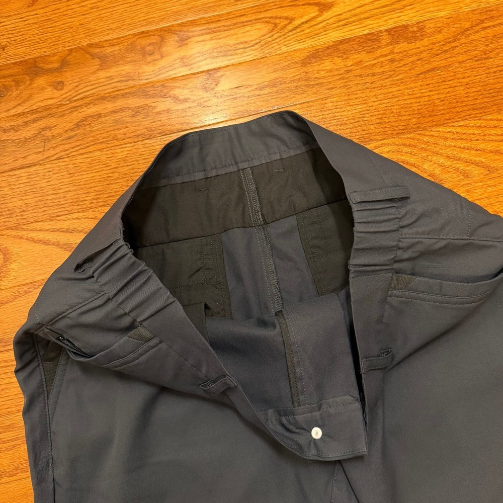 Jack Archer Jetsetter Tech Pants Mens 33x29 Space Black Slim Straight Commuter - Picture 4 of 12